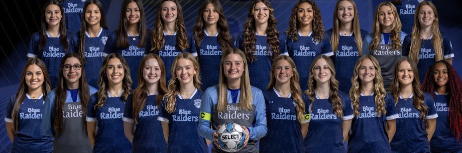 LD Bell Blue Raider Soccer banner