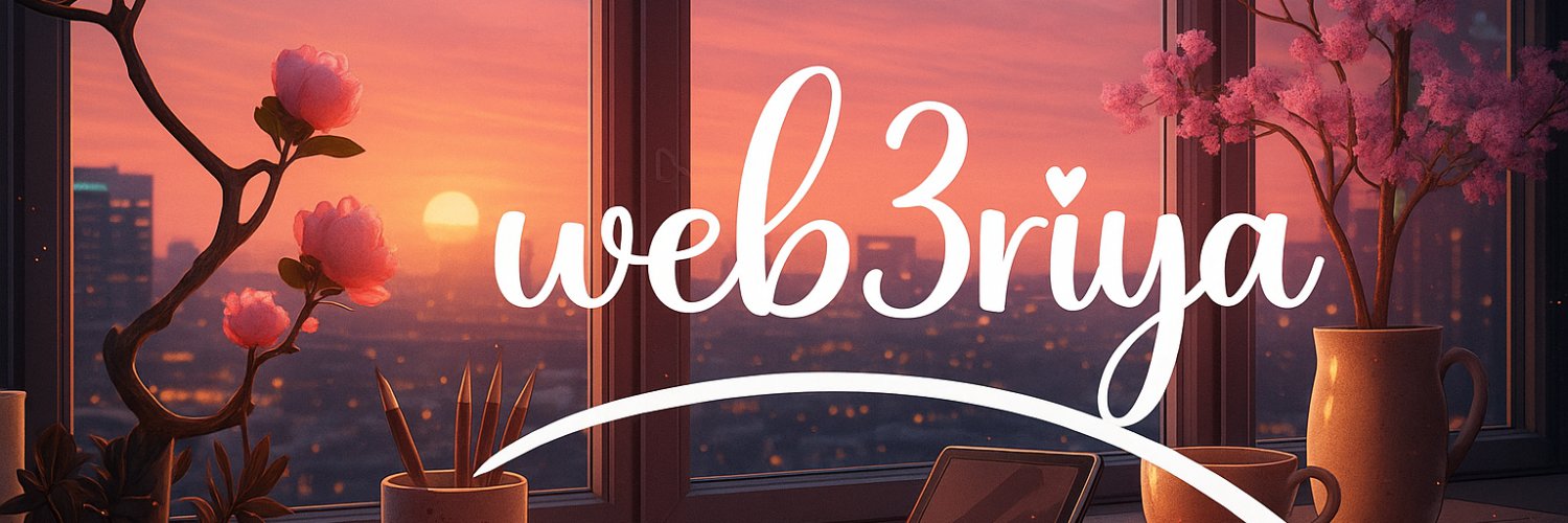 Riya Web3 banner