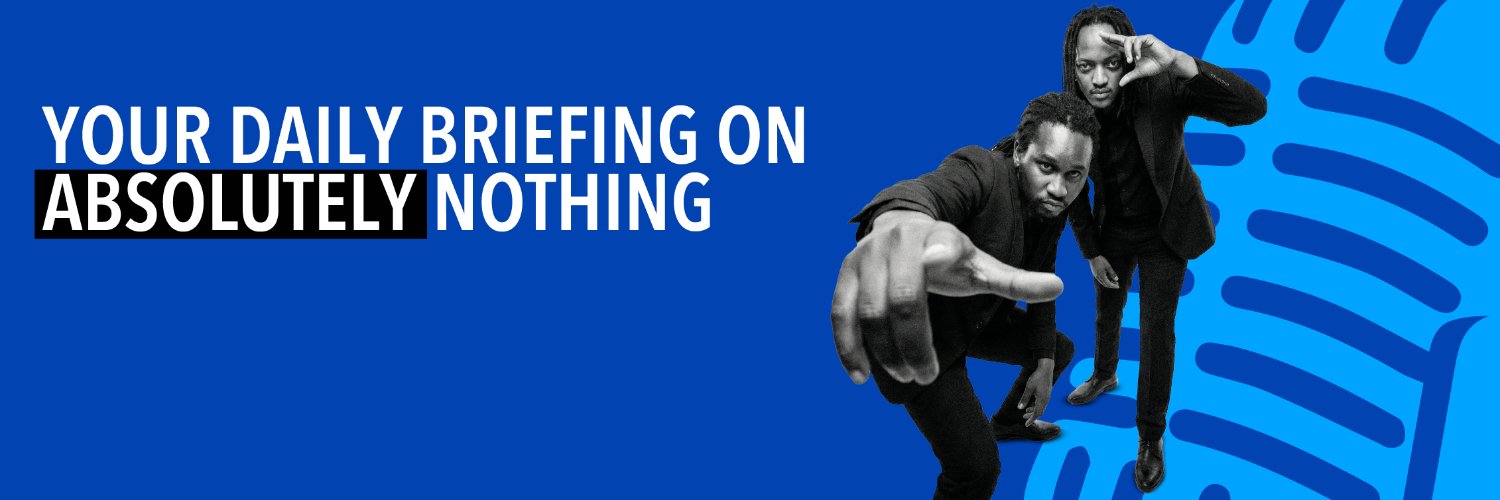 Unnecessary News Podcast banner
