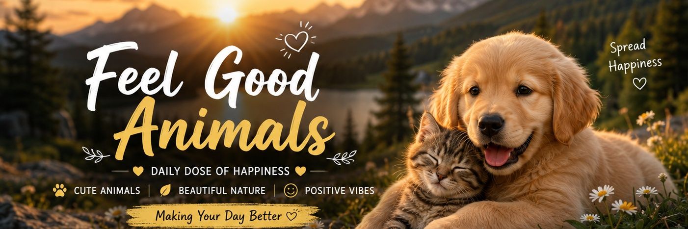 Feel Good Animals 🐾 banner
