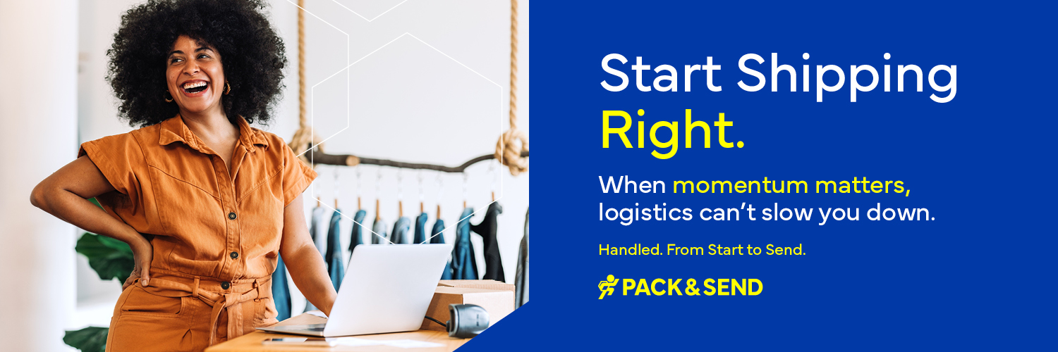 PACK & SEND Aus banner