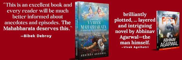AbhinavAgarwal Profile Banner