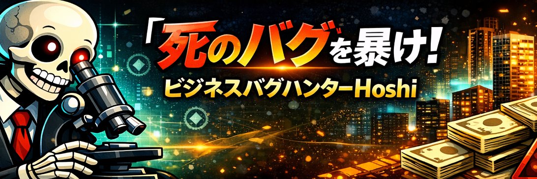 ビジネスバグハンターHoshi banner
