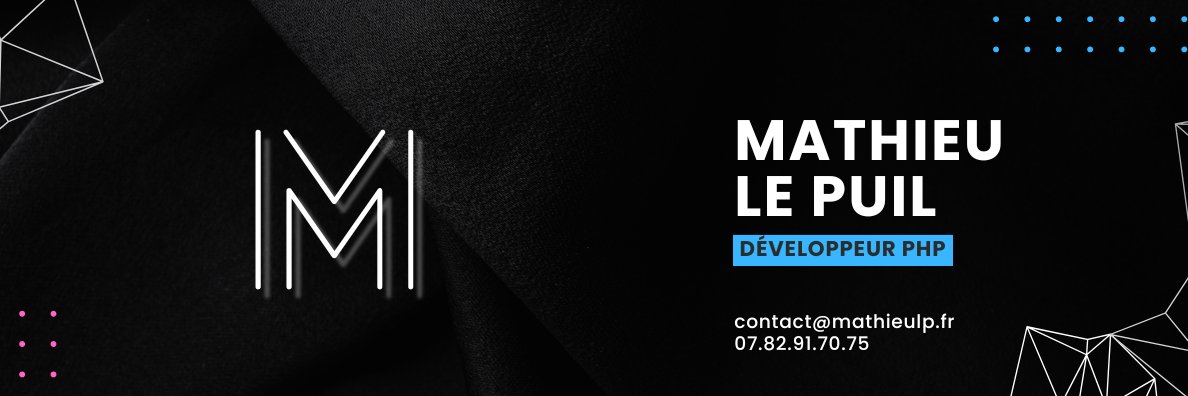 Mathieu Le Puil • Développeur banner