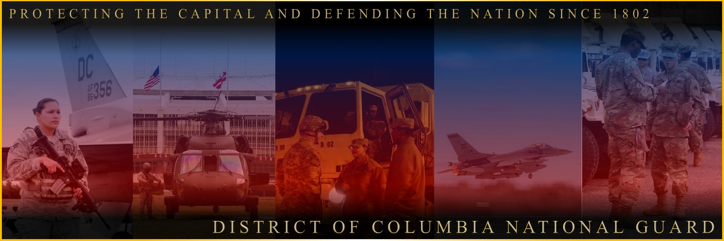 District of Columbia National Guard banner