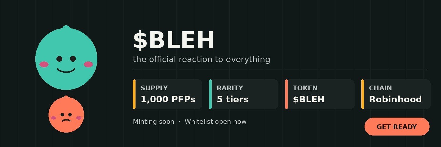 BlehOnChain's profile banner image