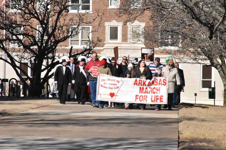 AR Right to Life banner