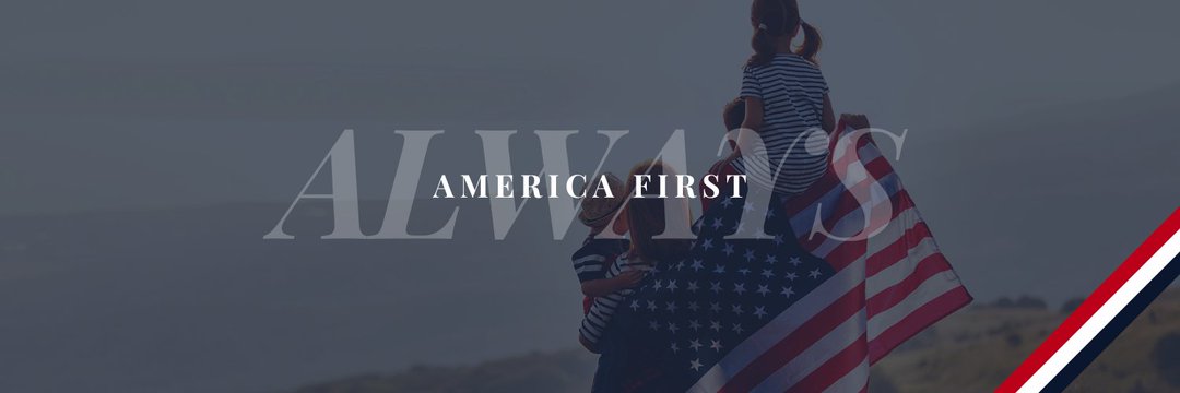 America First Policy Institute Ohio's banner