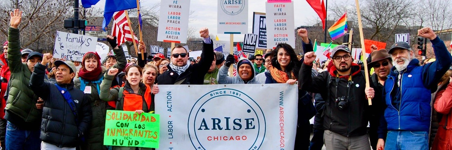 Arise Chicago banner