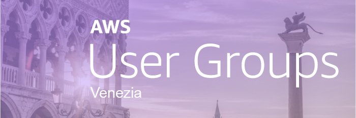 AWS User Group Venezia banner