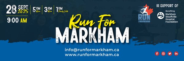 RunForMarkham Profile Banner