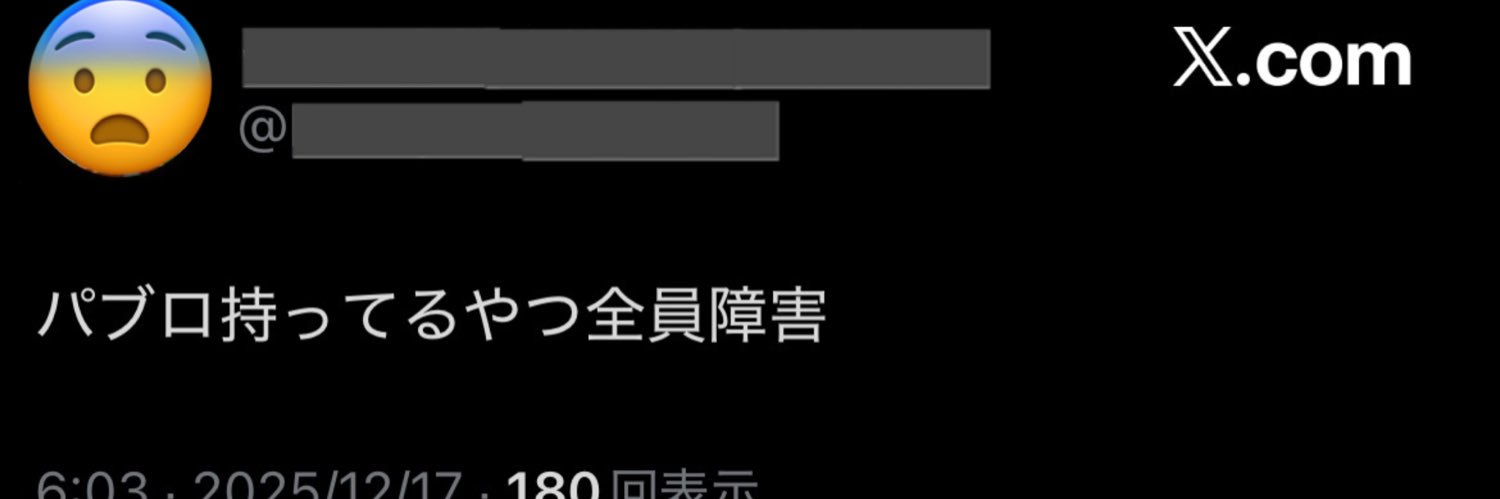 パブロスキー♿️ banner