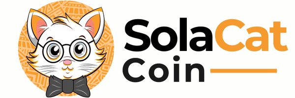 SolaCat Coin ( $SOLKAT ) Profile Banner