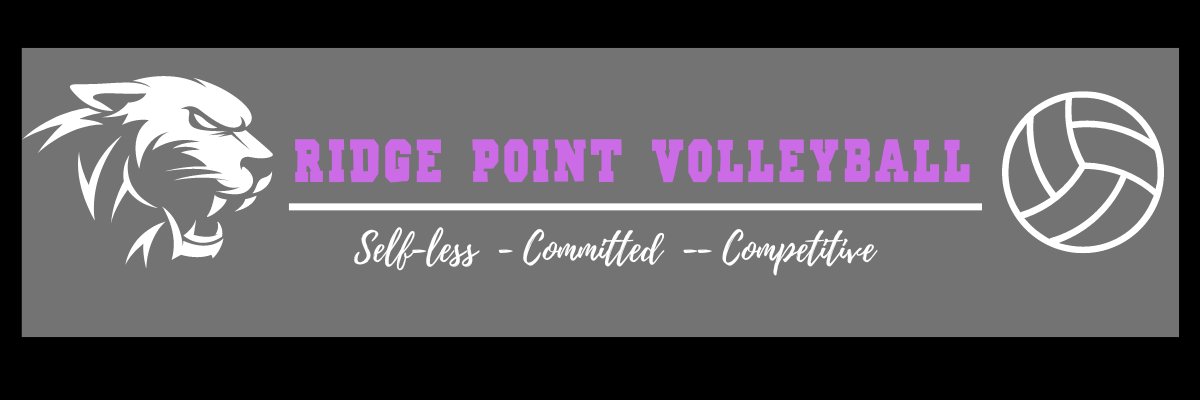 Ridge Point Volleyball's banner
