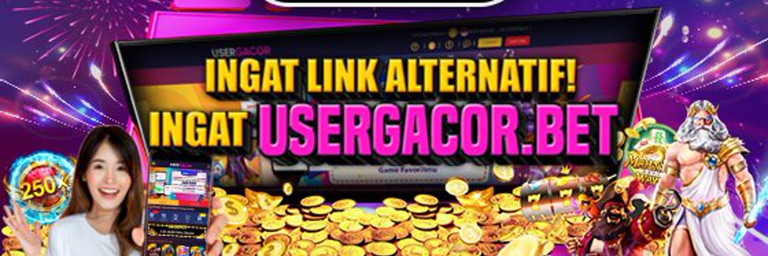 USERGACOR | Bo Slot Gacor Terpercaya Profile Banner