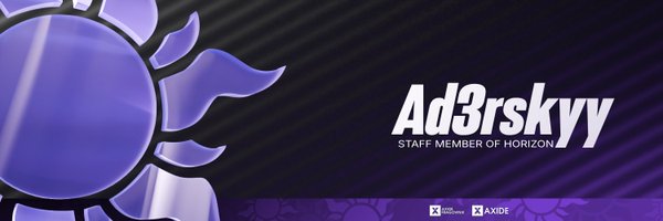 Ad3rskyy Profile Banner