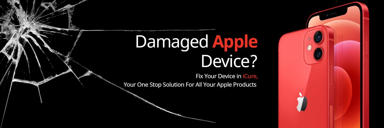 iCure Solutions | Apple Service Centre banner