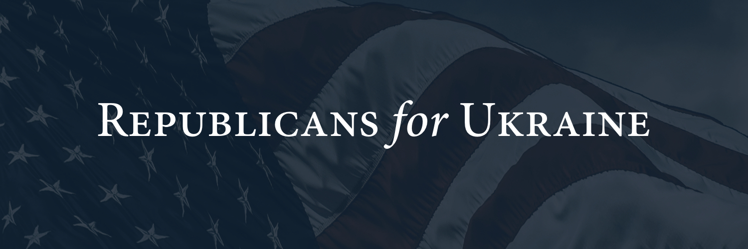 Republicans for Ukraine's banner