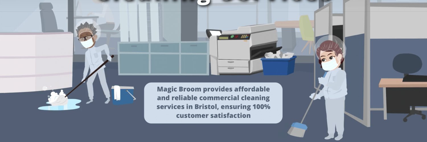Magic Broom Cleaning Ltd - Office Cleaning Bristol banner