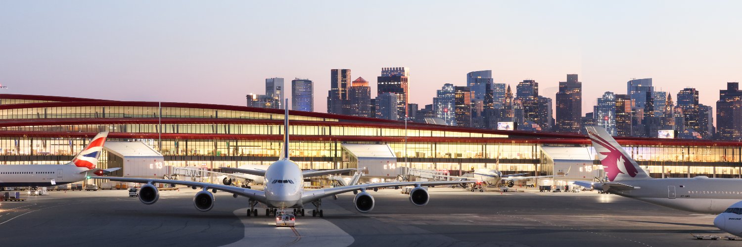 Boston Logan International Airport's banner