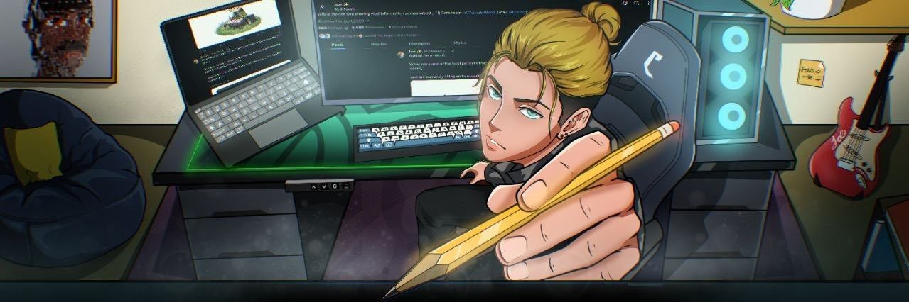 Joe ✨️. banner