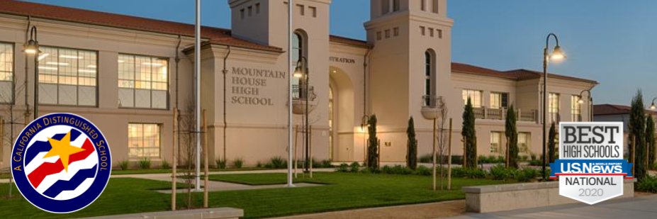 Mountain House High banner