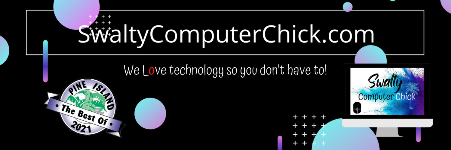 🏝☀️ Swalty Computer Chick banner