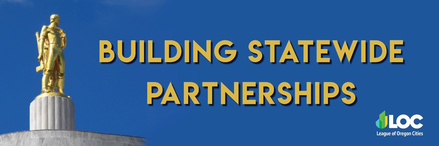 League of Oregon Cities banner