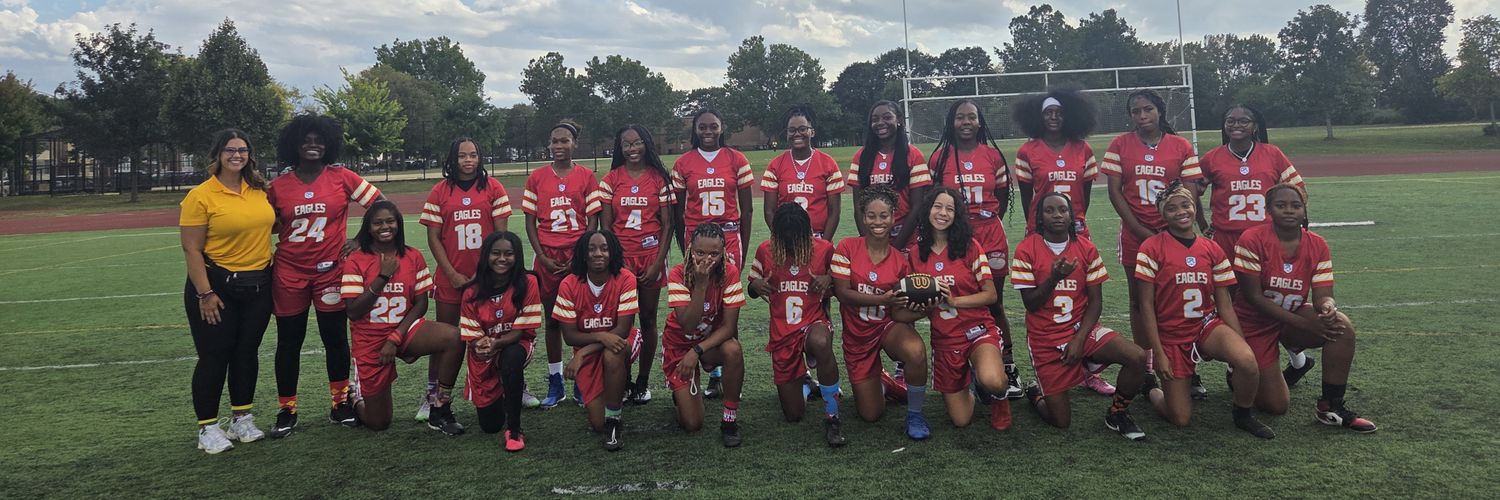 Lindblom Flag Football banner