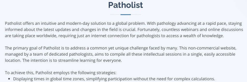 Patholist's profile banner image