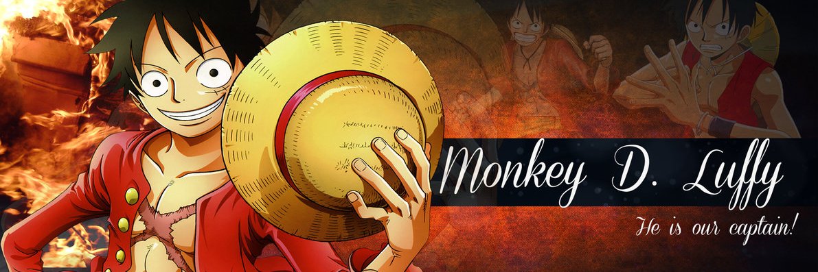 Monkey D. "Strawhat" Luffy banner
