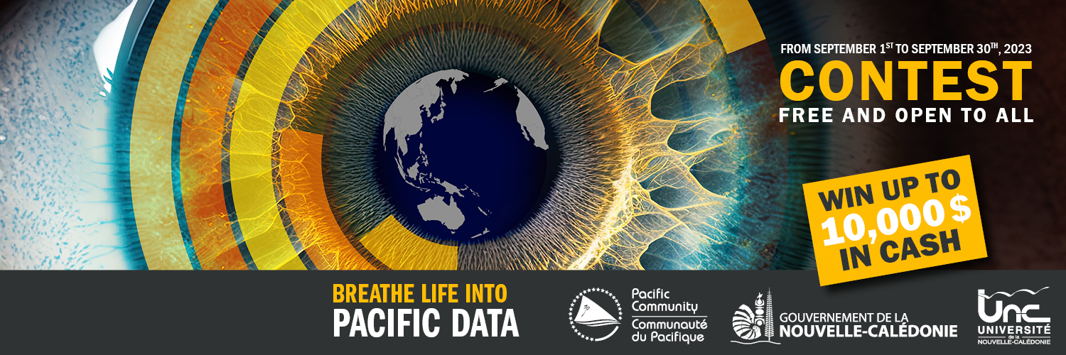Pacific Dataviz Challenge banner