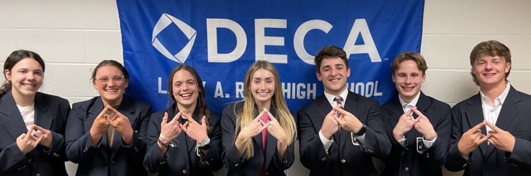 Ryle High School DECA banner