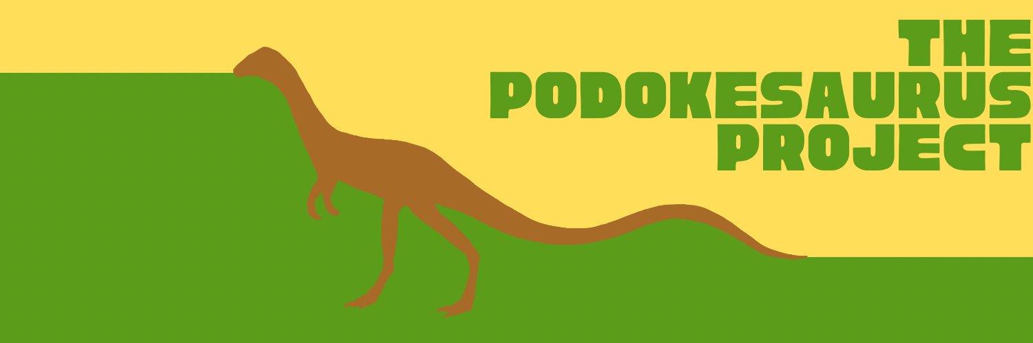 Podokesaurus Project banner