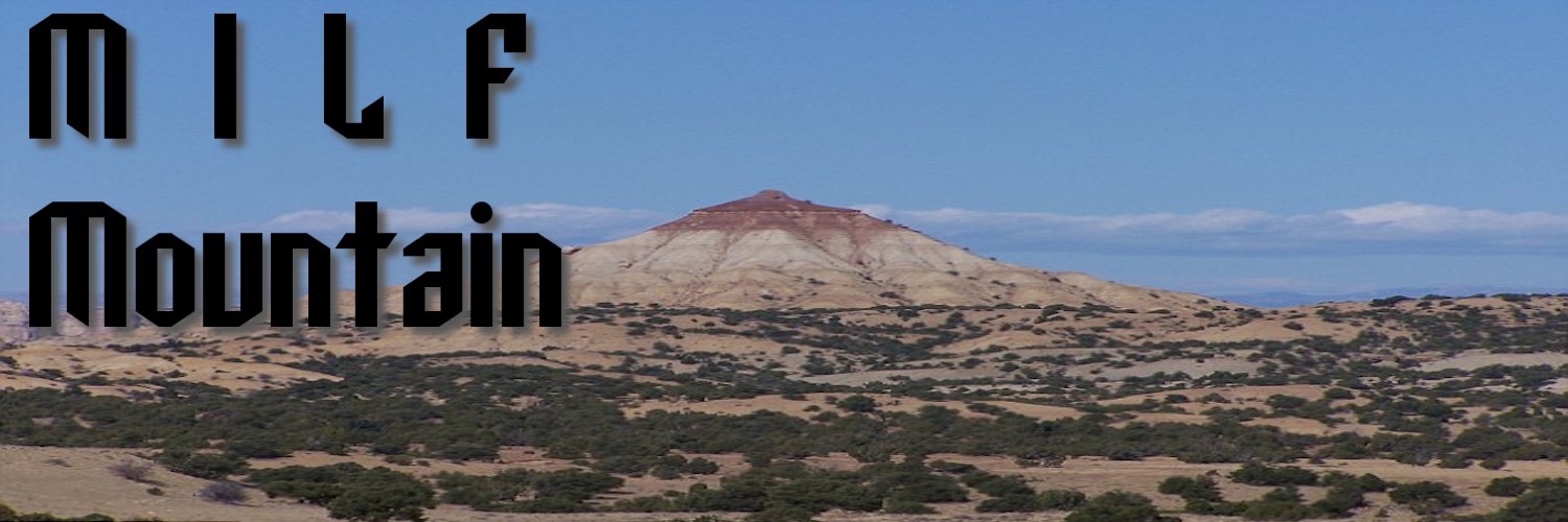 Milf Mountain pop. 13K banner
