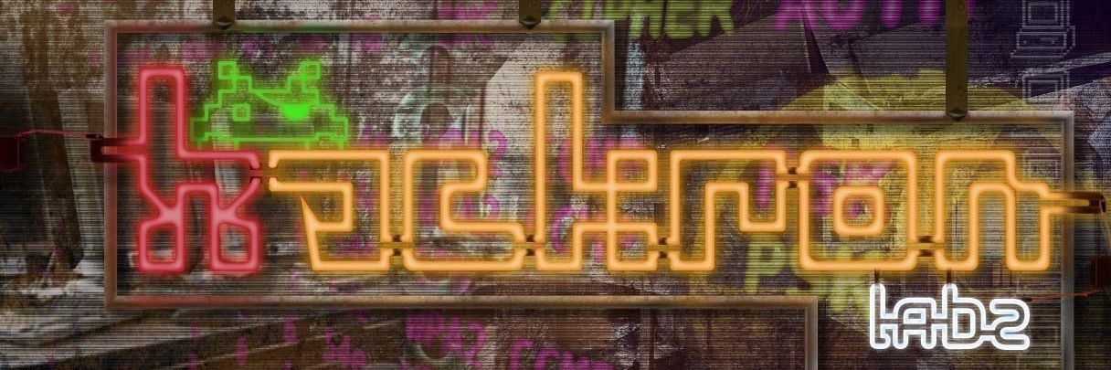 Hackron's banner