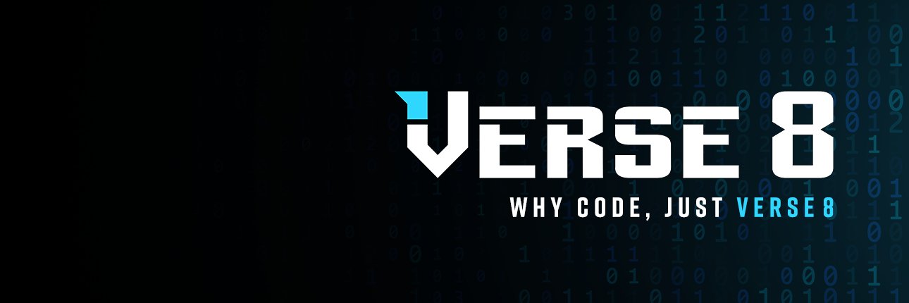 Verse 8 | Why Code, Just Verse 8 banner