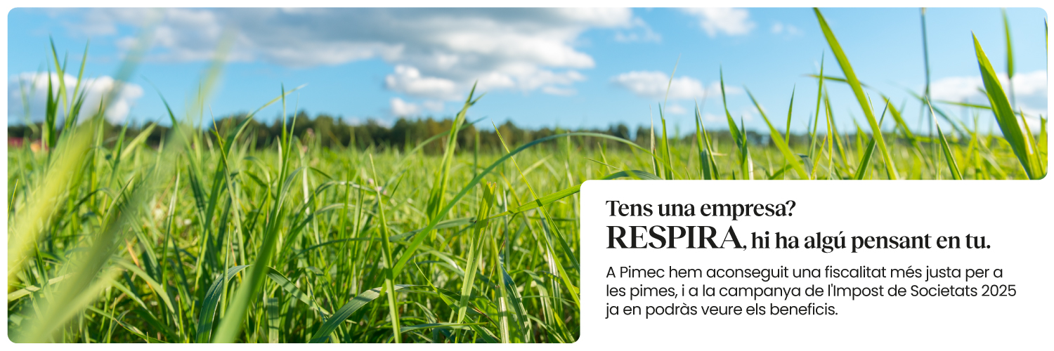 Pimec banner
