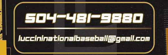 Luccini National Baseball's banner