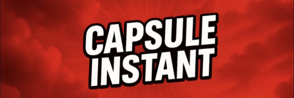 Capsule Instant's banner