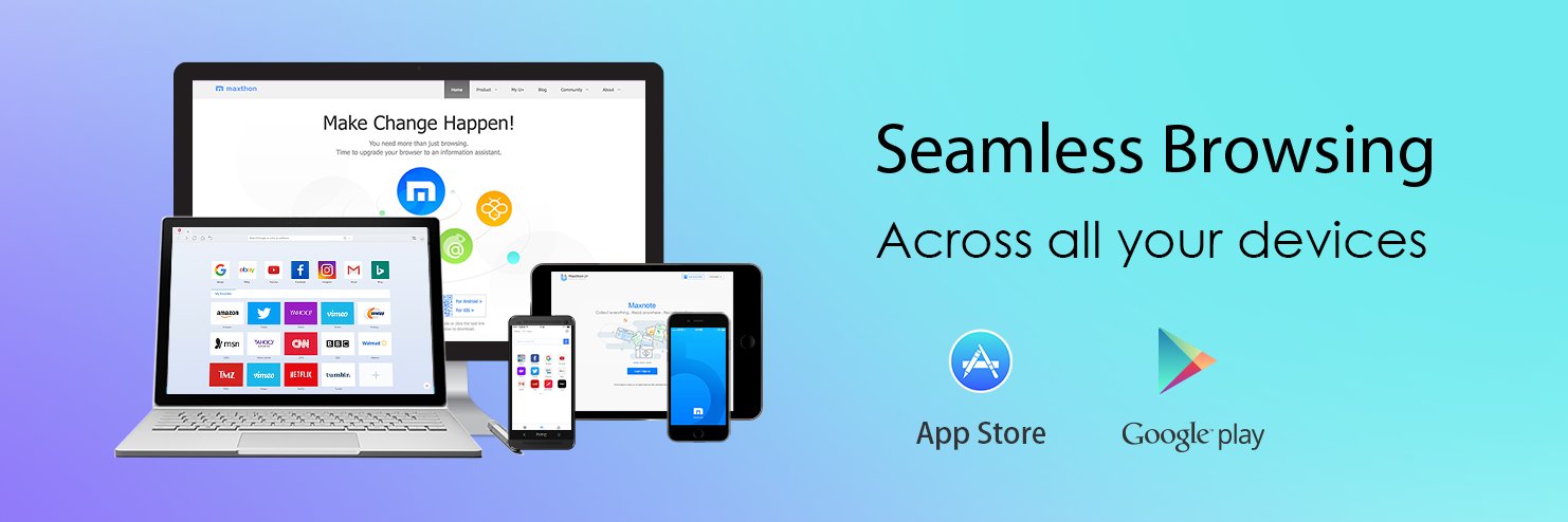 Maxthon Browser banner
