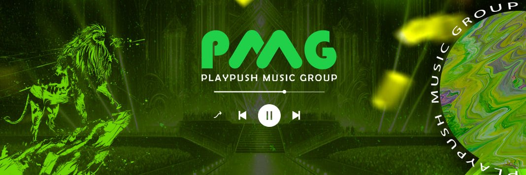 PlayPush Music Group banner