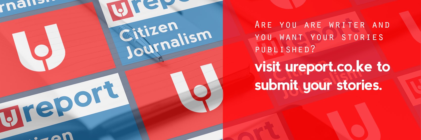 Ureport Kenya banner