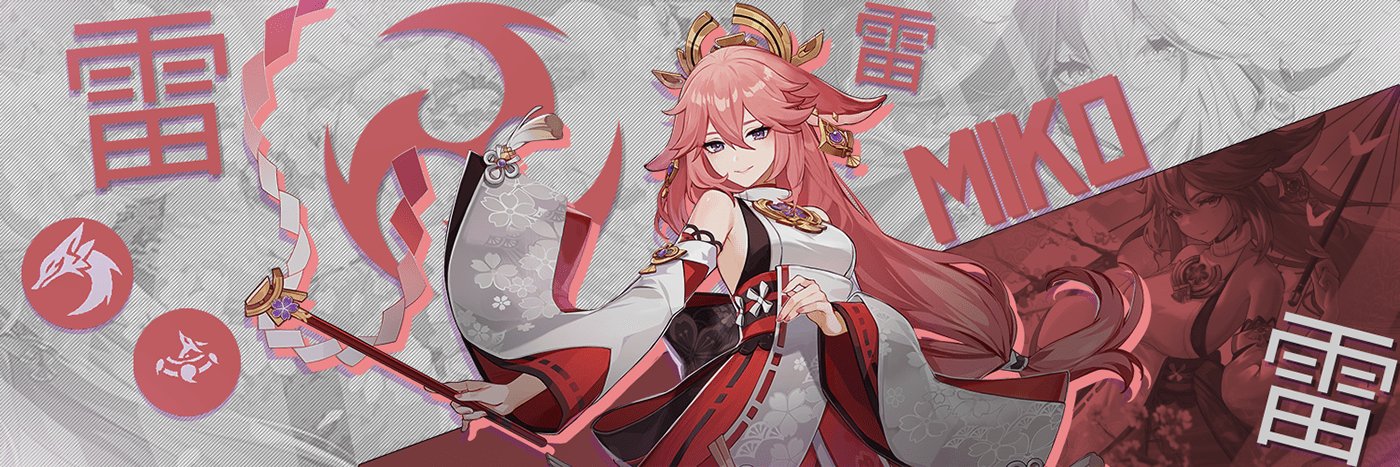 Yae Miko banner