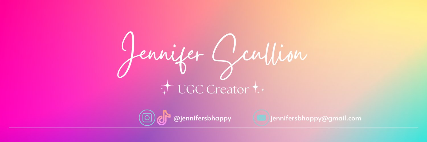 jennifersbhappy/ UGC CREATOR banner