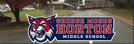 George Moses Horton Middle School banner