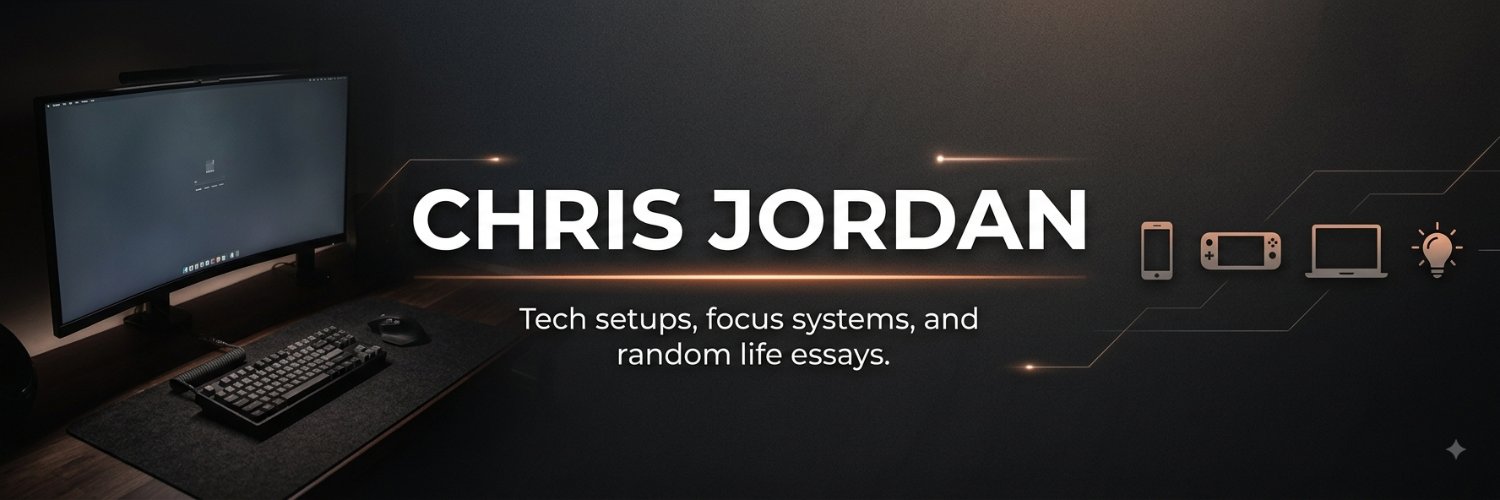 TheChrisJordanX's profile banner image