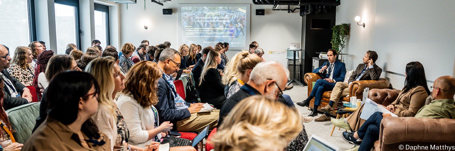 EPD - European Partnership for Democracy banner