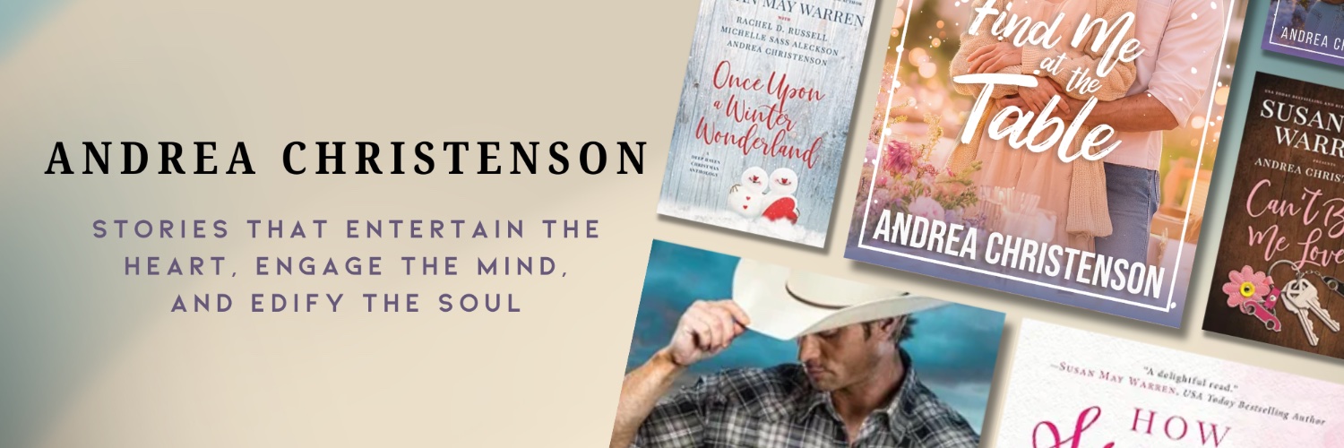 Andrea Christenson, Author banner