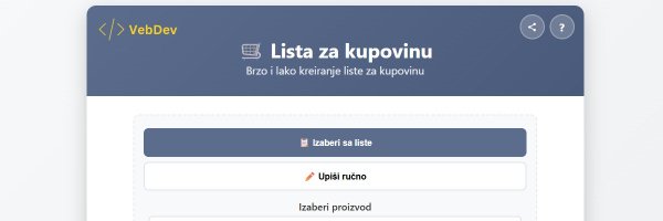vebdevme Profile Banner